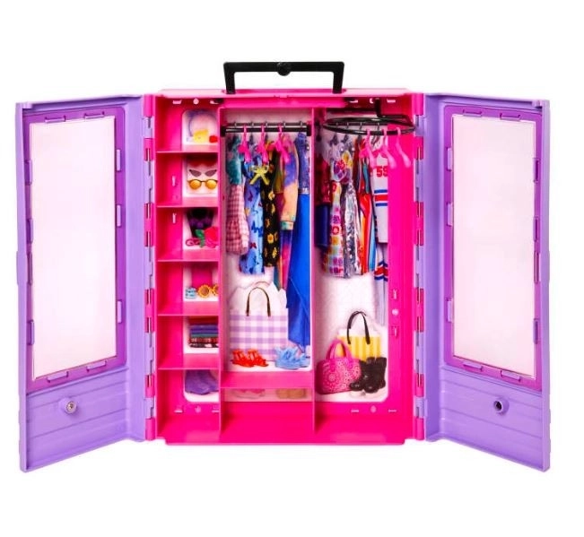 Šatní skříň Barbie HJL65