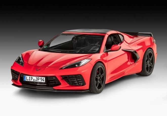 Plastikový model auta Corvette C8 Coupe 1/25