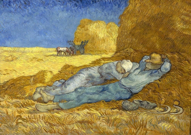 Puzzle Vincent van Gogh: Polední odpočinek 1000 dílků