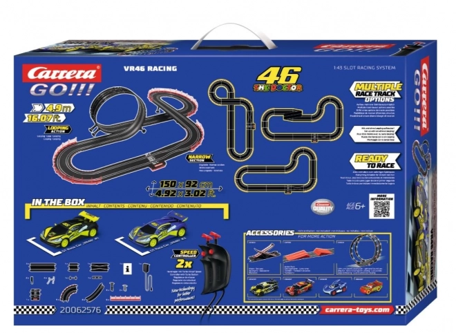Autodráha s vozidly VR 46 The Doctor