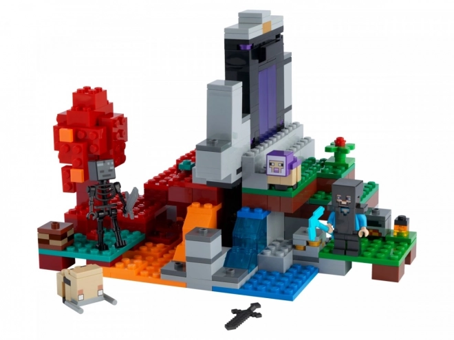 LEGO Minecraft 21172 Zničený portál