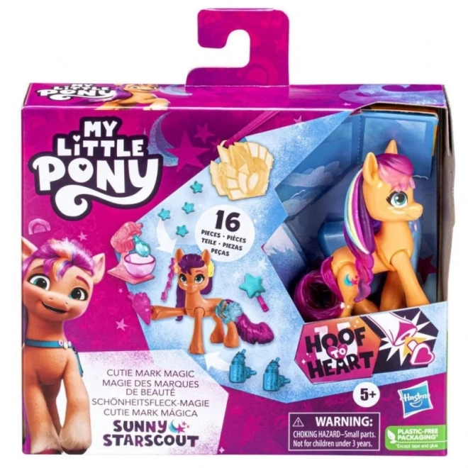 My Little Pony Cutie Marks Magic Sunny figurka