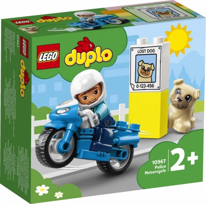 LEGO Duplo 10967 Policejní motorka