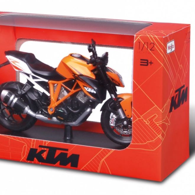 KTM 1290 Super Bike kovový model se stojanem 1/12