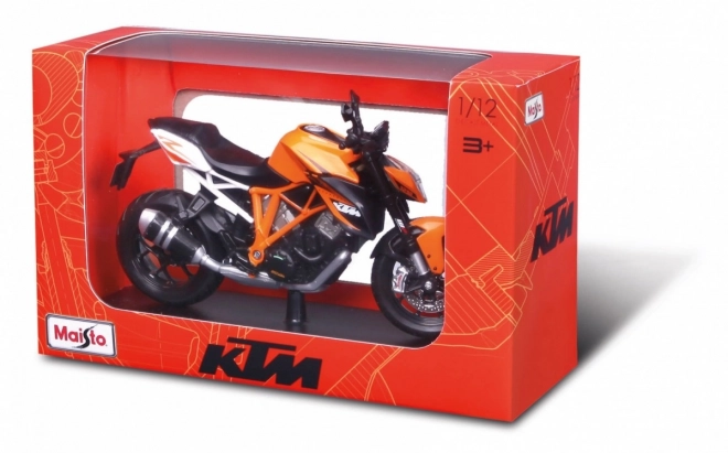 KTM 1290 Super Bike kovový model se stojanem 1/12