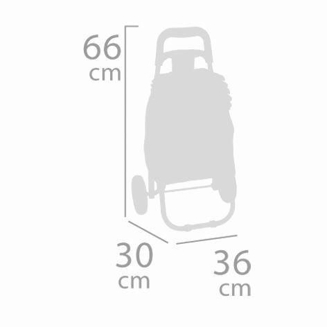 DeCuevas 52086 Skládací cestovní taška na kolečkách FUNNY 2023