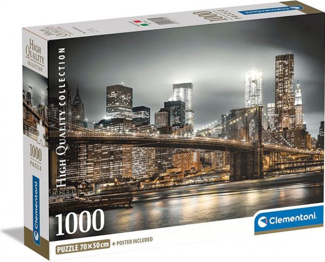 Puzzle 1000 dílků Compact New York Skyline