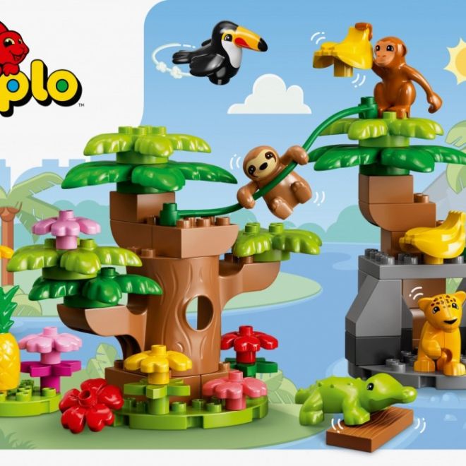 LEGO Duplo 10973 Divoká zvířata Jižní Ameriky