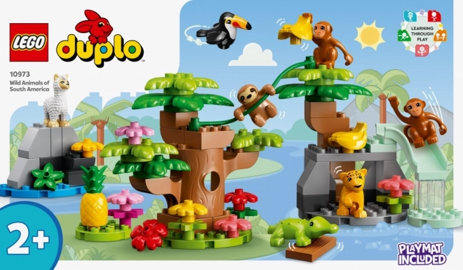 LEGO Duplo 10973 Divoká zvířata Jižní Ameriky