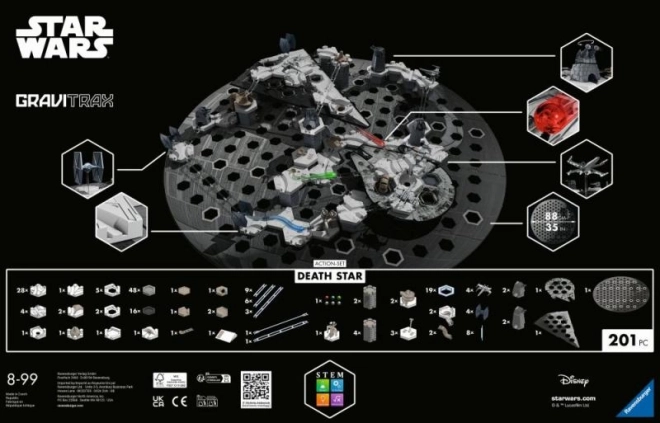 GraviTrax Startovní sada Star Wars: Hvězda smrti