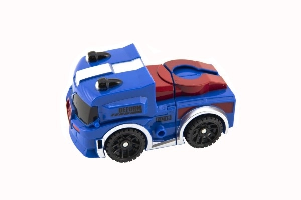 Transformer auto/robot plast 13cm 4 druhy na kartě