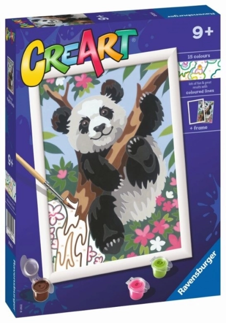 Malování CreArt pro děti Panda