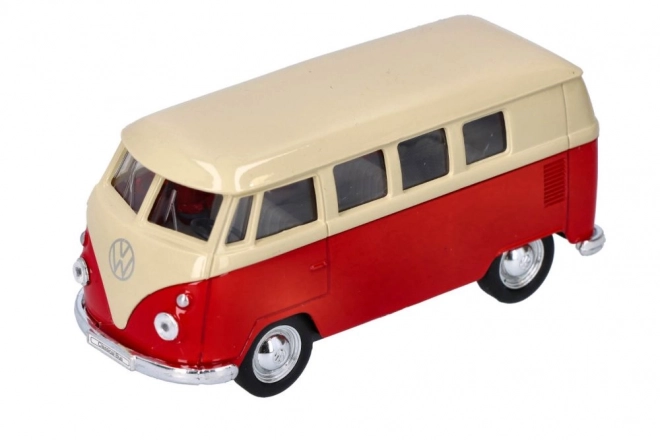 Kovový model autobusu Volkswagen T1