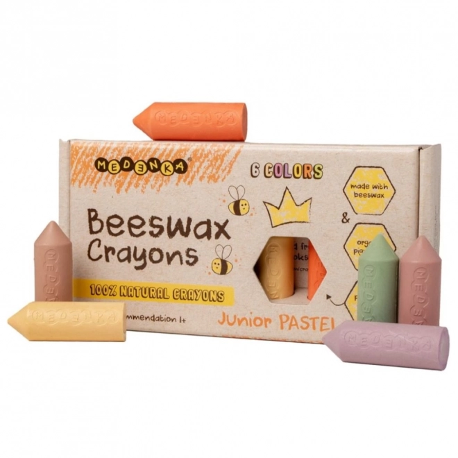 Přírodní pastelky z včelího vosku