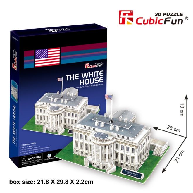 3D puzzle Bílého domu