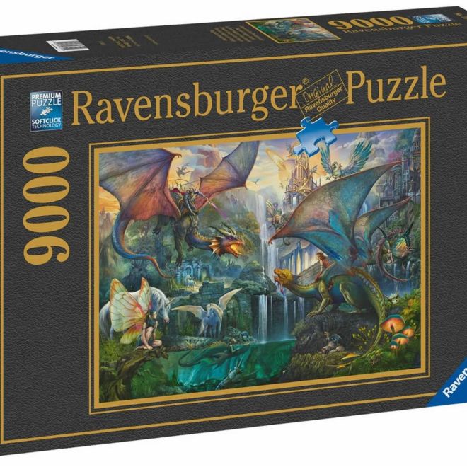 RAVENSBURGER Puzzle Dračí les 9000 dílků