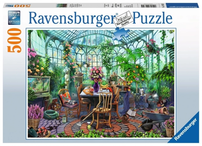 Puzzle Ve skleníku 500 dílků