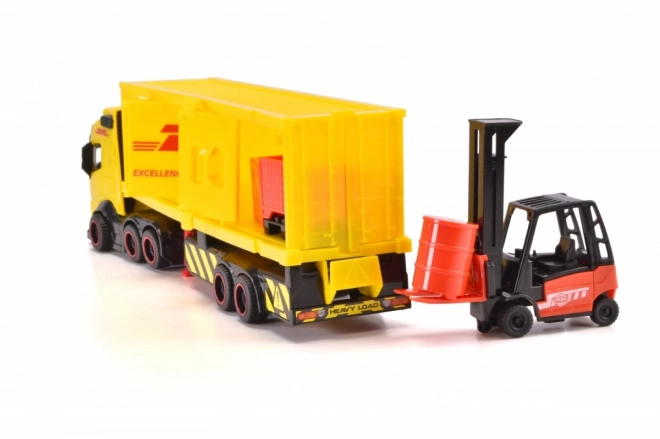 Městské nákladní auto s návěsem DHL 35 cm