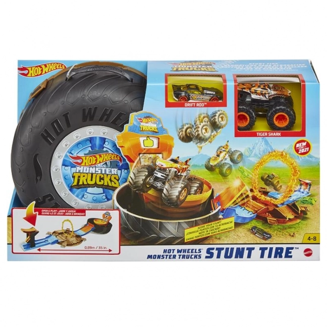 HotWheels Monster Trucks kaskadérské kousky - herní set