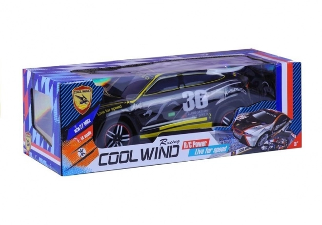 Dálkově ovládané sportovní auto Pilot R/C Black