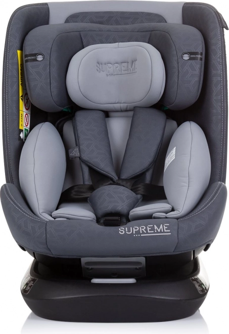 CHIPOLINO Autosedačka Supreme i-Size 40-150cm Isofix 360, Granite