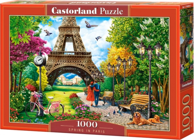 Puzzle 1000 prvků Jaro v Paříži