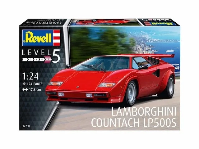 Plastikový model Lamborghini Countach LP500 1/24