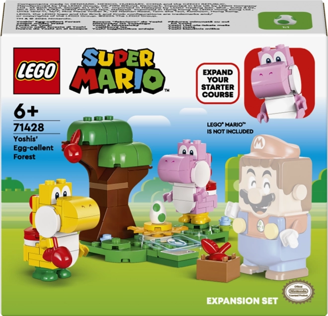 LEGO® Super Mario™ 71428 Yoshi a fantastický vajíčkový les – rozšiřující set