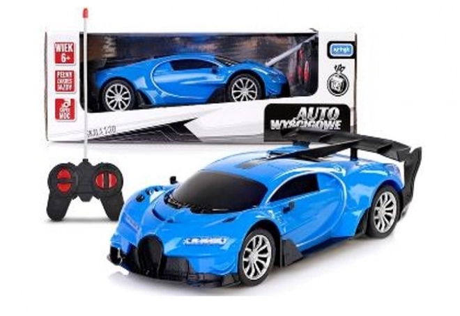 Závodní auto R/C modré
