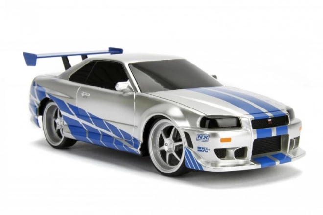 Rychle a zběsile RC auto Nissan Skyline 1:24