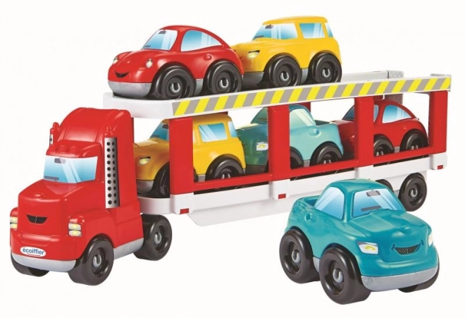 Abrick Garáž a autotransportér s auty