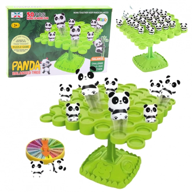 Balancující panda hračka