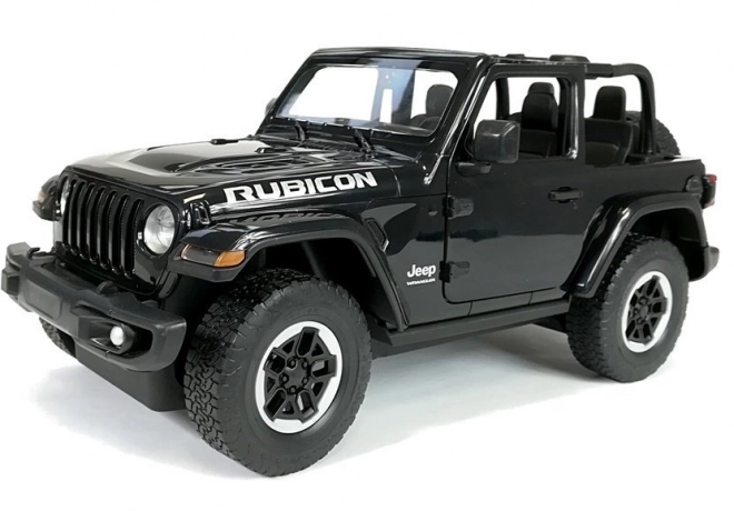Auto R/C Jeep Wrangler Rubicon 1:14 Rastar Black