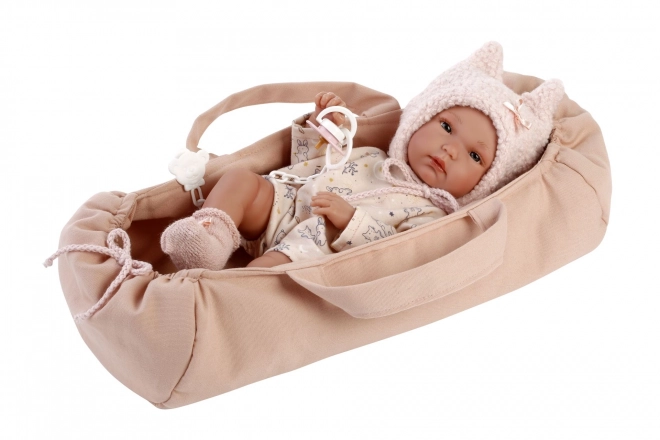 Llorens M635-72 obleček pro panenku miminko NEW BORN velikosti 35-36 cm