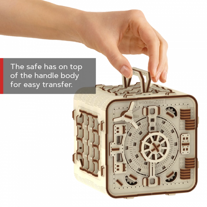 Wooden City 3D puzzle Trezor 225 dílů