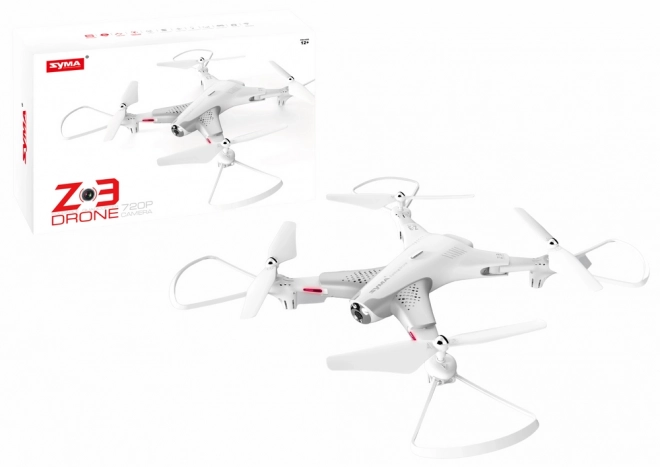 Dálkově ovládaný dron Z3 s kamerou 720P SYMA White