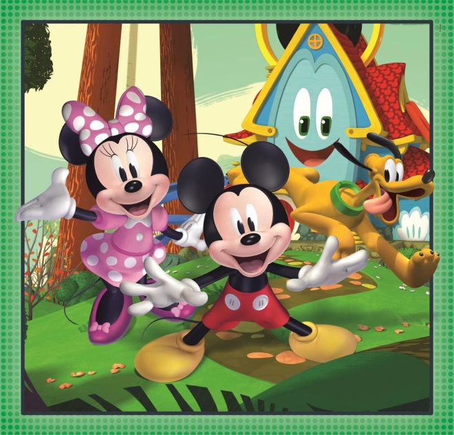 CLEMENTONI Puzzle Mickey a kamarádi 3x48 dílků