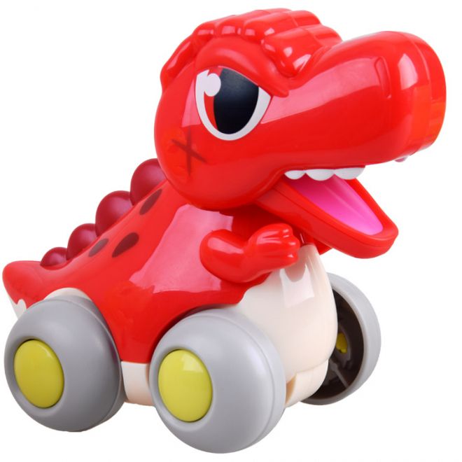 Hračka pro řidiče aut roztomilého dinosaura ZA4533 – červená