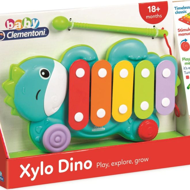 CLEMENTONI BABY Xylofon Dino