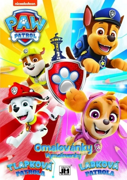 Omalovánky Paw Patrol/Tlapková patrola A4 21x30cm