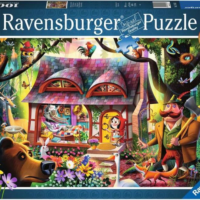 RAVENSBURGER Puzzle Červená Karkulka 1000 dílků