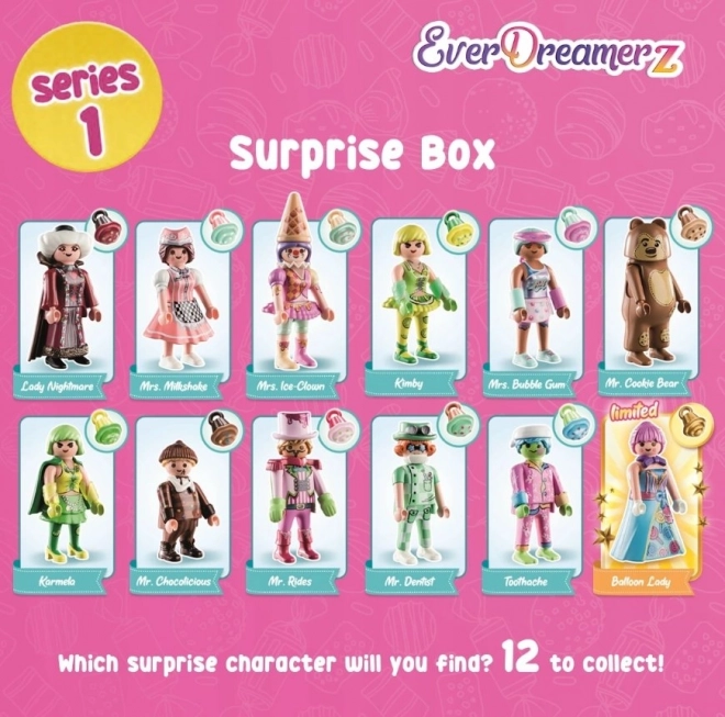 Playmobil EverDreamerz Surprise Box s figurkou 70389 Surprise Box Series 1