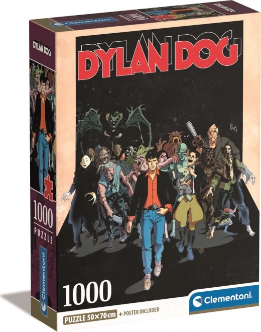 CLEMENTONI Puzzle Dylan Dog 2. motiv 1000 dílků