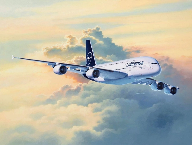 Plastikový model Airbus A380-800 Lufthansa New Livery