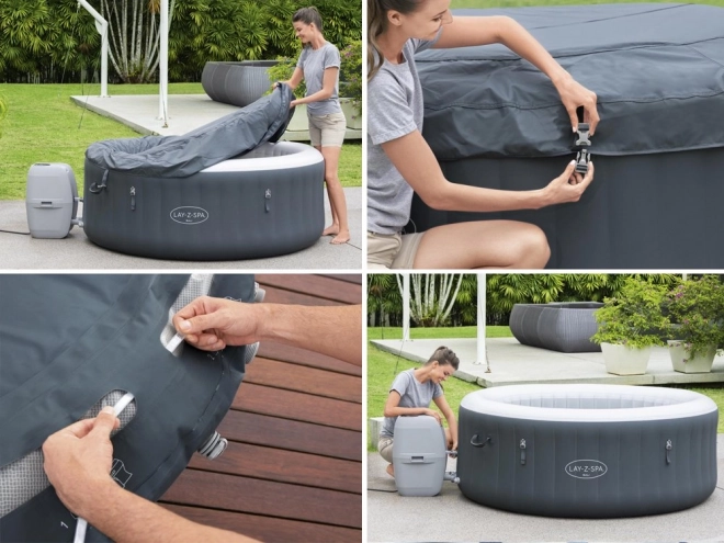 Bestway vířivka LayZSpa BALI 4os vedl světlo 60009