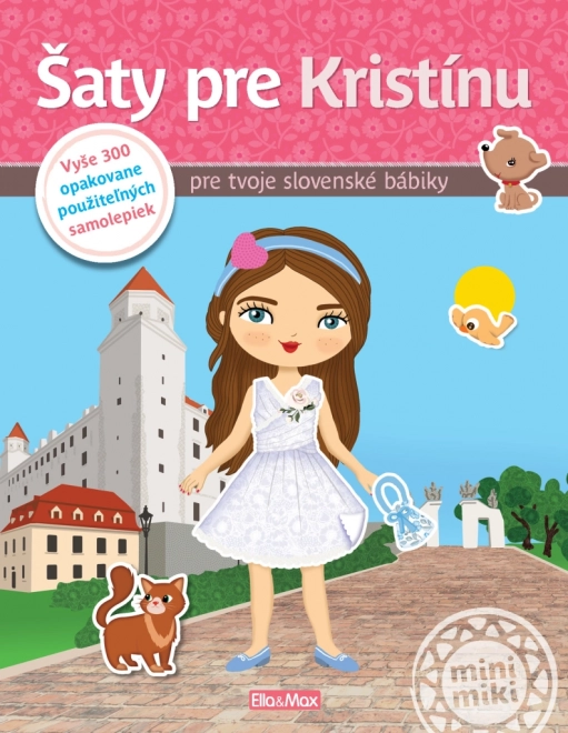 Šaty pre KRISTÍNU ─ Kniha samolepiek