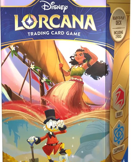 RAVENSBURGER Disney Lorcana: Into the Inklands - Starter Deck Ruby & Sapphire