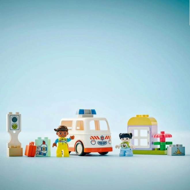 LEGO Duplo Městečko Ambulance s řidičem