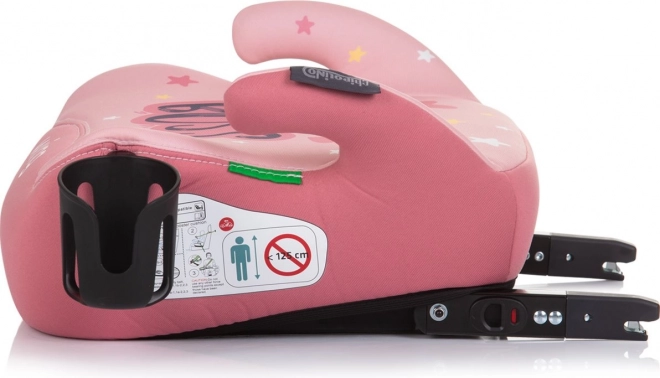 CHIPOLINO Podsedák Wing i-Size 125-150cm Isofix, Pink Mini BOSS