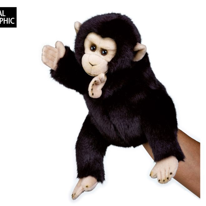 National Geographic maňásek šimpanze 26 cm